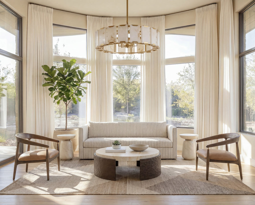 Oswego Hand-Woven Rug — room setting