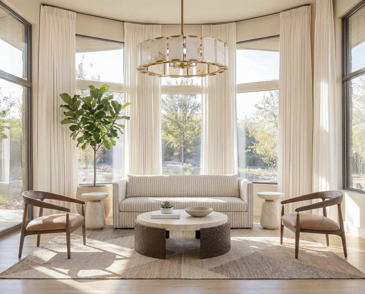 Oswego Hand-Woven Rug — room setting