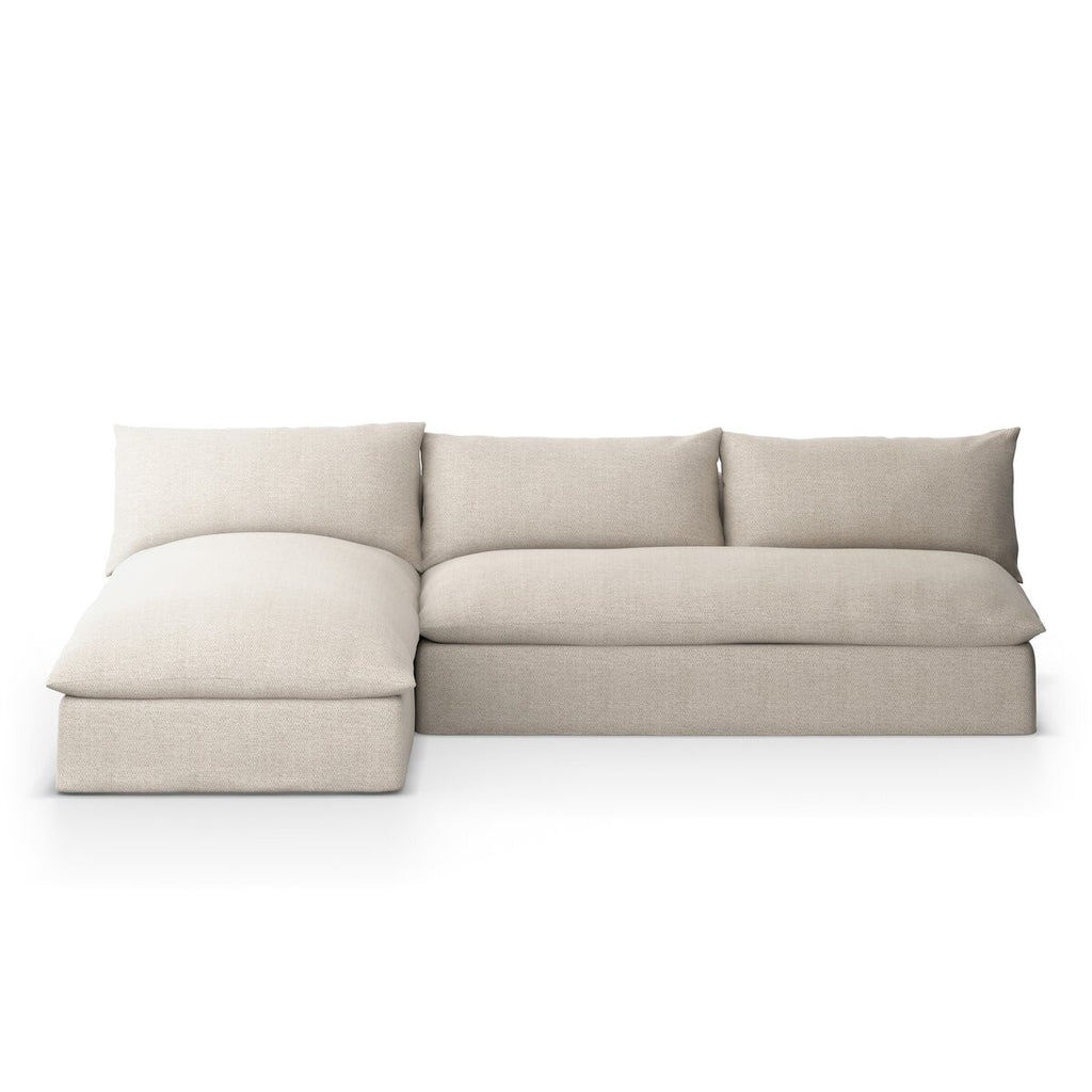 Grant Outdoor 2-Piece Sectional, Faye Sand