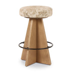 Damon Swivel Bar + Counter Stool — angle view