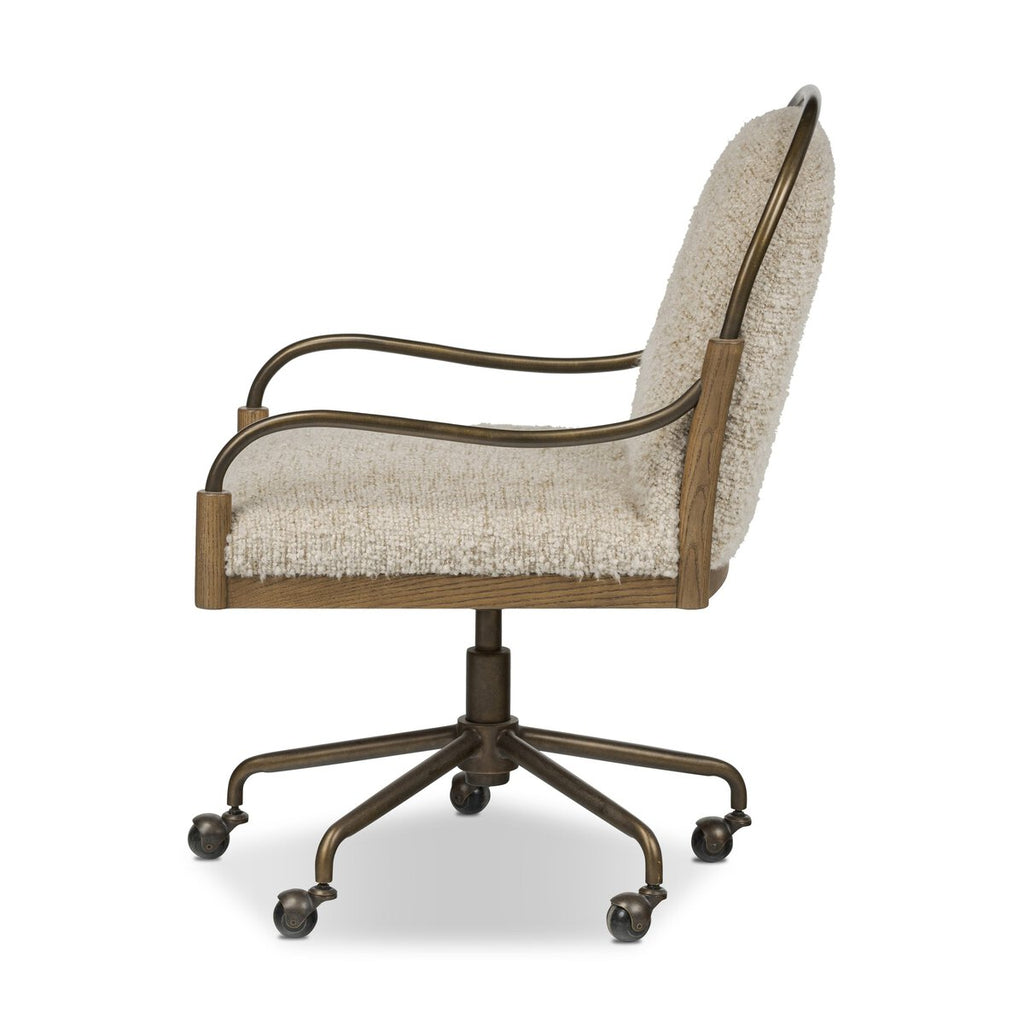 Demi Desk Chair, Ivan Stone — side view