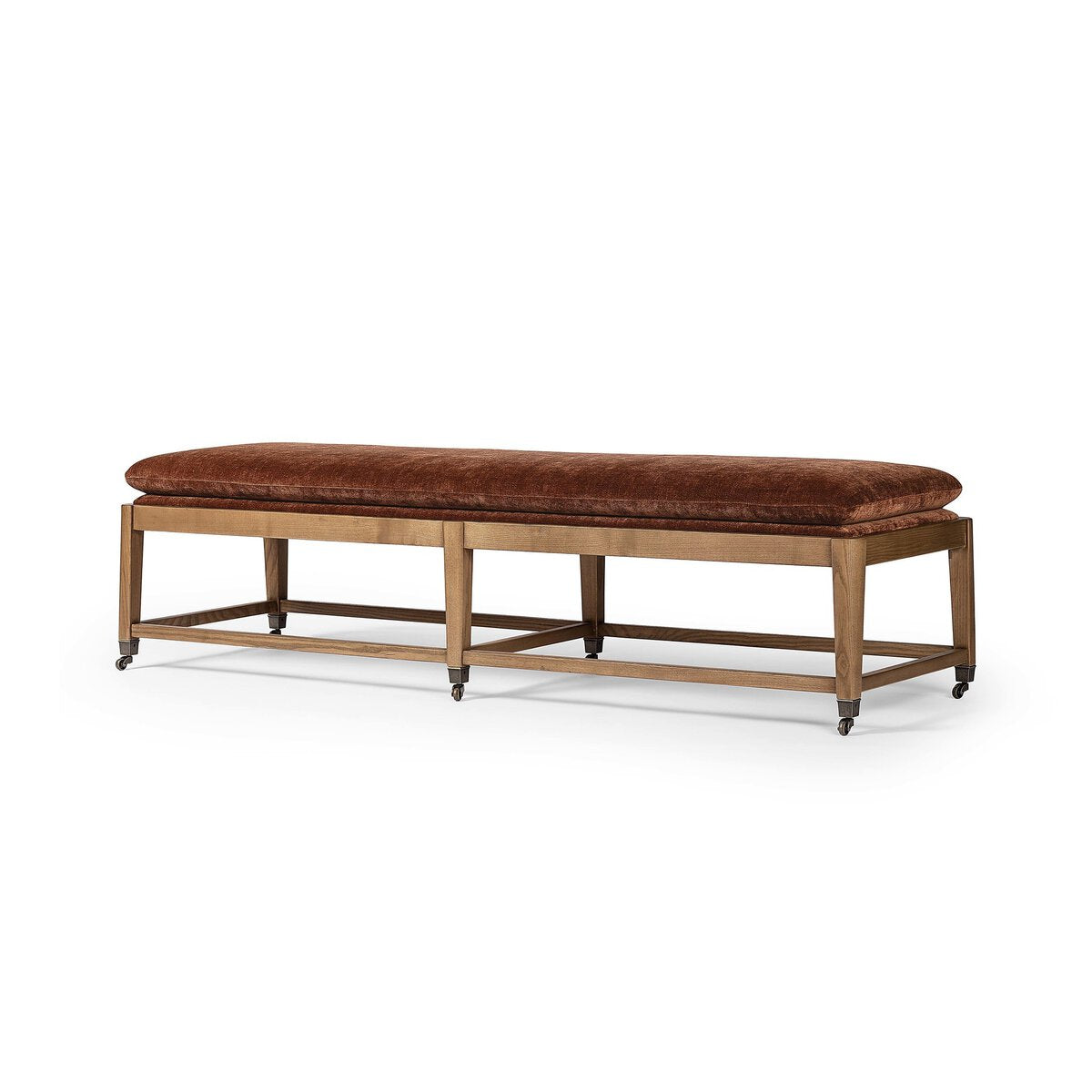 Eleanor Accent Bench — angle view