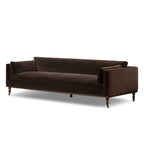 Harlin Sofa, Surrey Cocoa — angle view