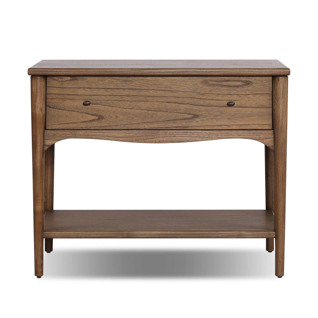 Lizzy Nightstand, Amber Sungkai Veneer