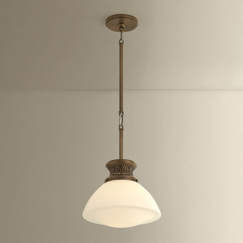 Bruceville Pendant, Heritage Bronze — detail view