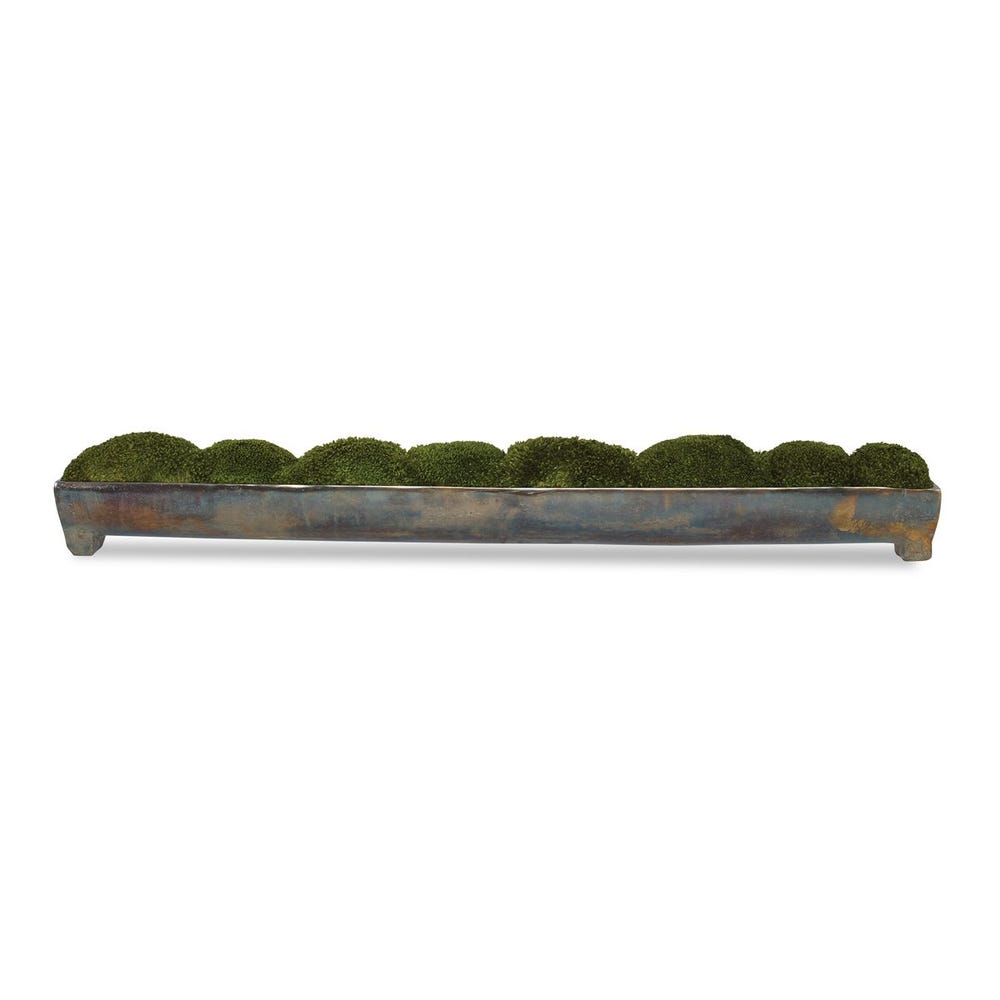 Canal Moss Centerpiece — angle view
