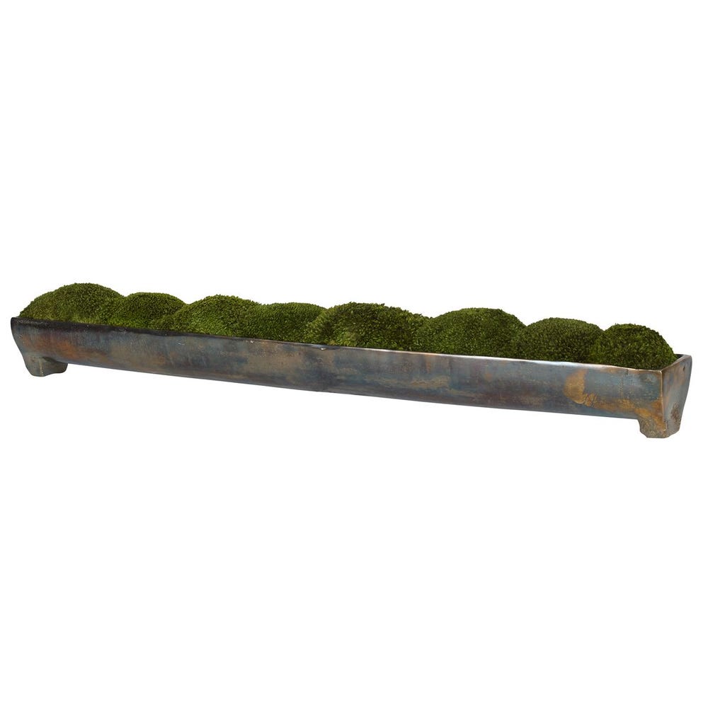 Canal Moss Centerpiece — detail view