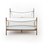 Westwood Bed, Antique Brass