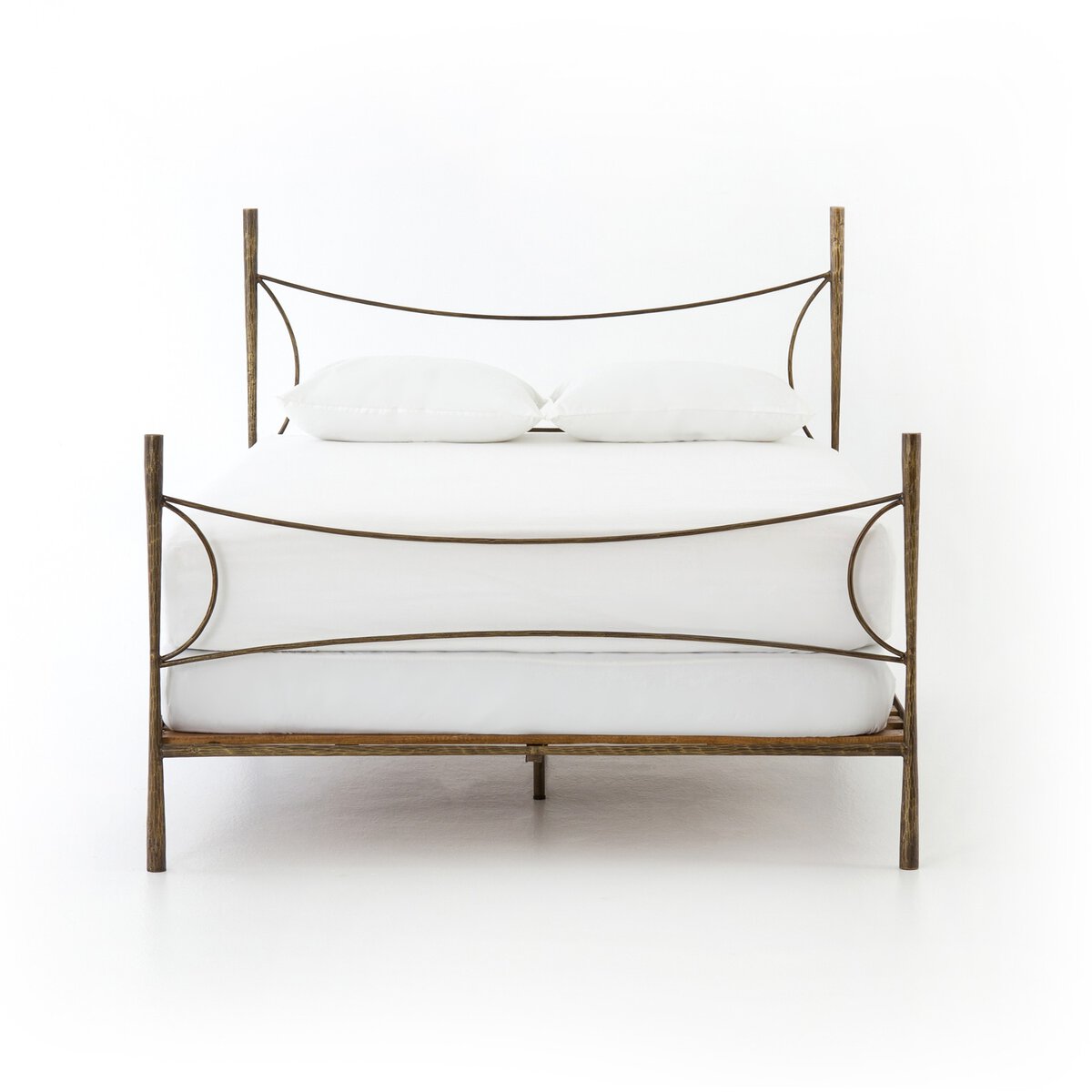 Westwood Bed, Antique Brass