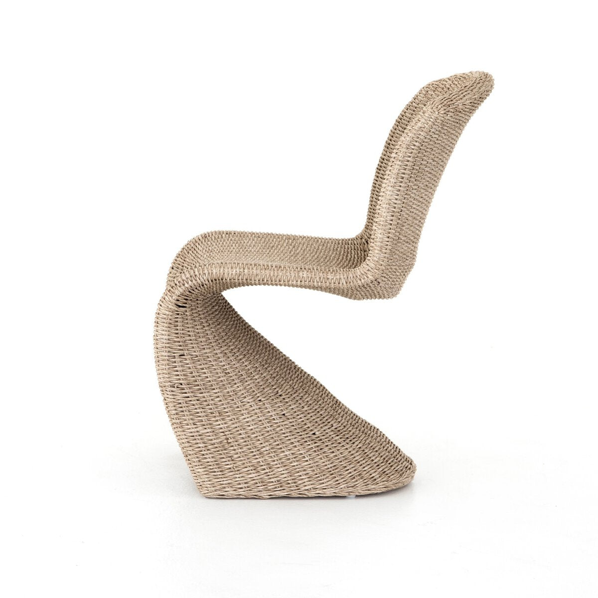 Portia Outdoor Dining Chair — side view