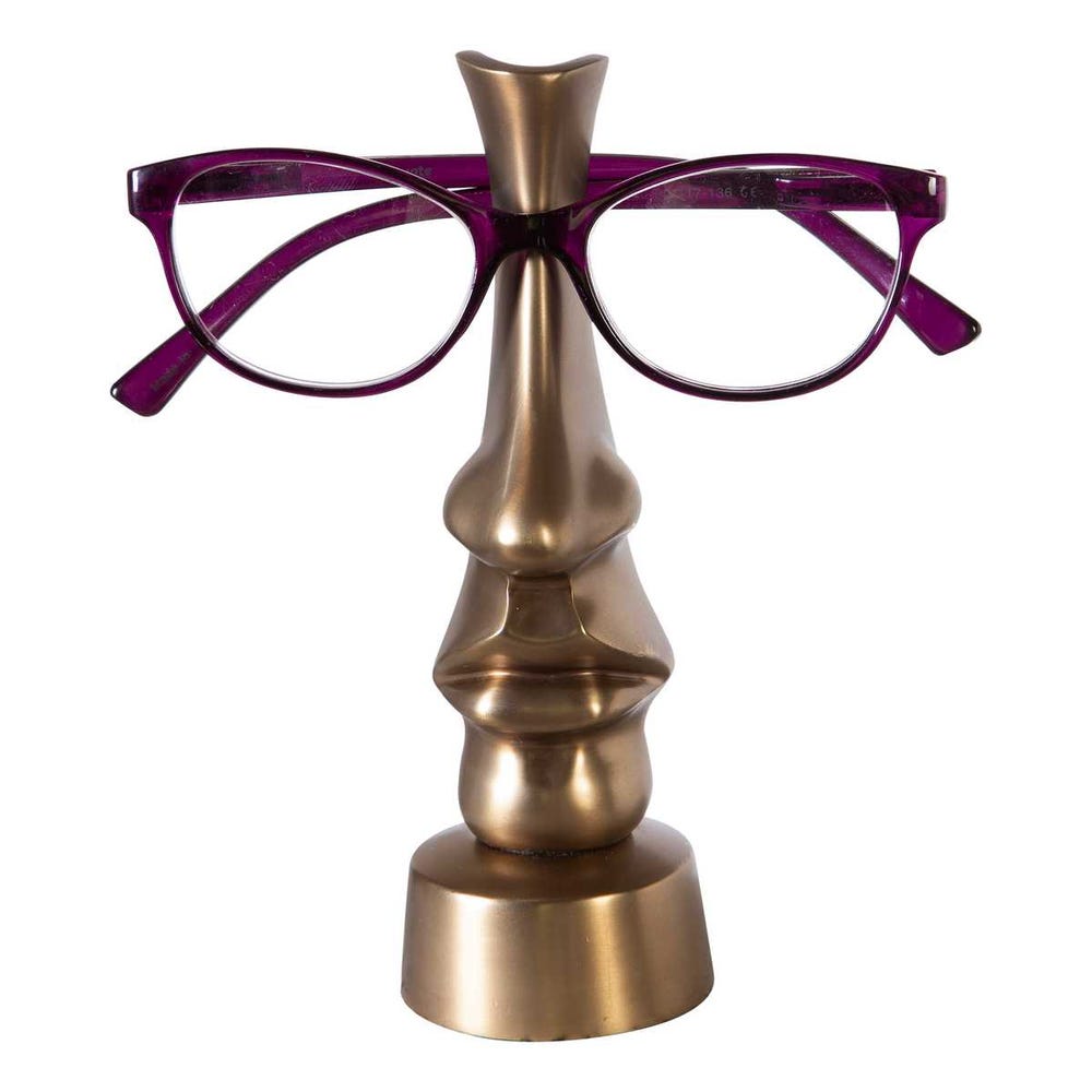 Her Eyes Have It, Brass — angle view