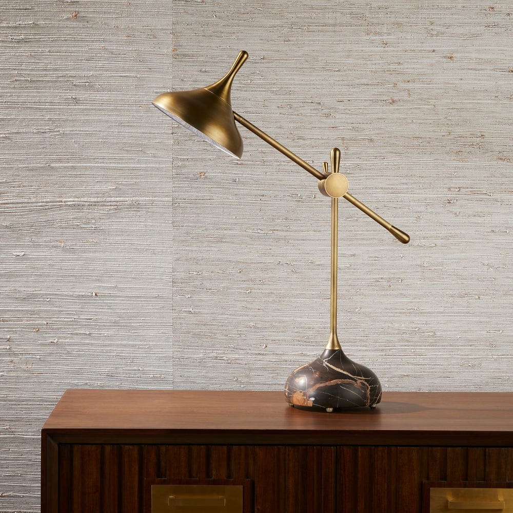 Kiss Adjustable Arm Desk Lamp — side view
