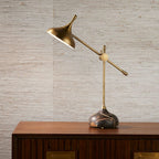 Kiss Adjustable Arm Desk Lamp — angle view