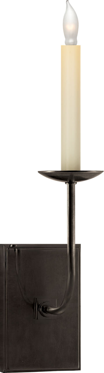 TT Single Sconce, Bronze