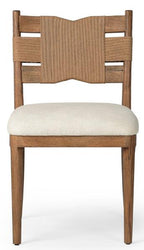 Tova Dining Chair, Bergamo Parchment