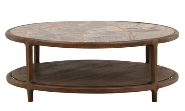 Aruna Coffee Table, Dark Brown
