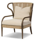 Amira Chair, Broadway Dune, angle view